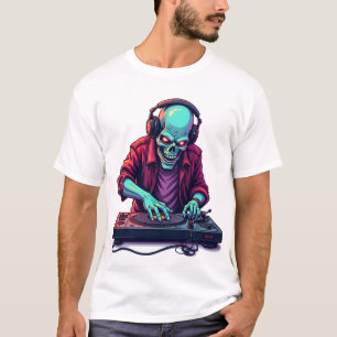 Camiseta do Festival de Música de DJ Zumbi no Hall