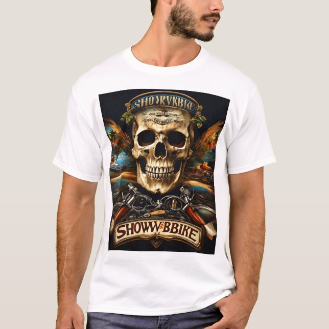 Camiseta do Festival de Rock Electric Skull | Guit (Frente)