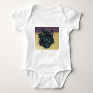 Camiseta Do "filhote de cachorro do Scottie do Em bebê" -