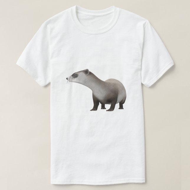 Camiseta do Furão-de-Pés-pretos (Frente do Design)