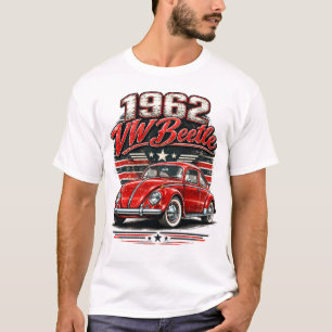 Camiseta do Fusca 1962 – Amor por Carros Clássicos