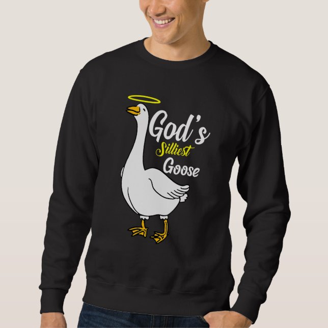 Camiseta do Ganso Mais Bobo de Deus Honk Memes e G (Frente)