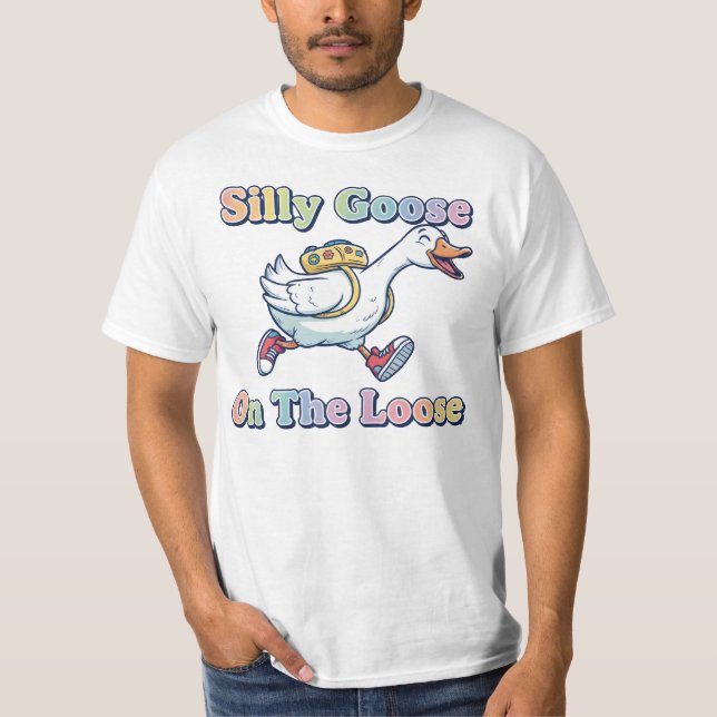 Camiseta do Ganso Tolo à Solta (Frente)