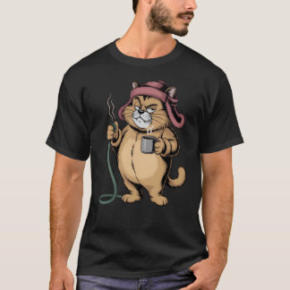 camiseta do gato