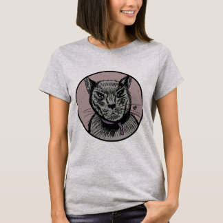 Camiseta do "gato assassinato "