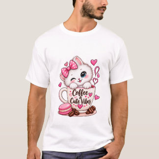 Camiseta do Gato Café Fofo