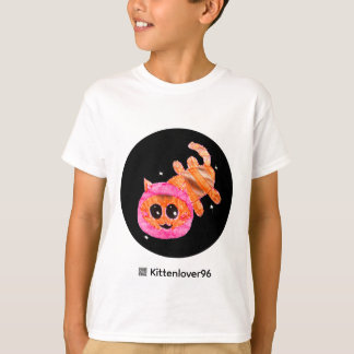Camiseta do gato espacial