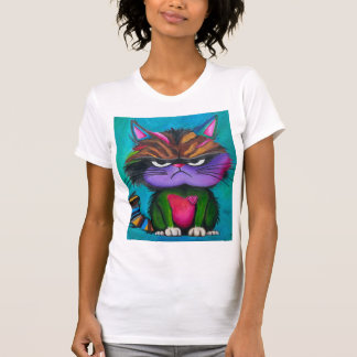 Camiseta do Gato Mal-humorado