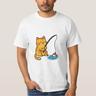 Camiseta do Gato Pescador
