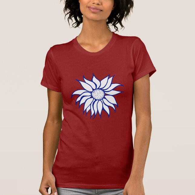 Camiseta do Girassol Patriótico (Frente)