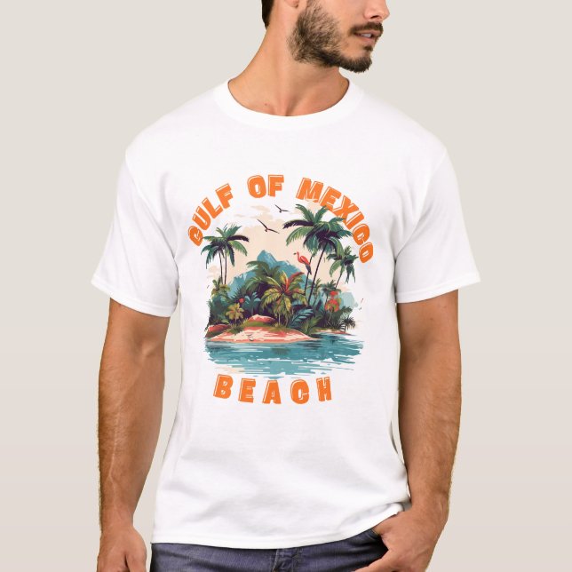 Camiseta do Golfo do México  (Frente)