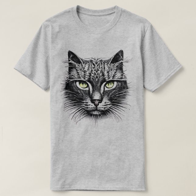 Camiseta do Grande Tom Cat (Frente do Design)