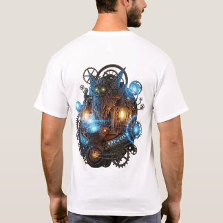 Camiseta do Guardião de Coruja Steampunk