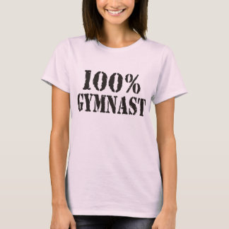 Camiseta Do Gymnast correia 100% de espaguetes