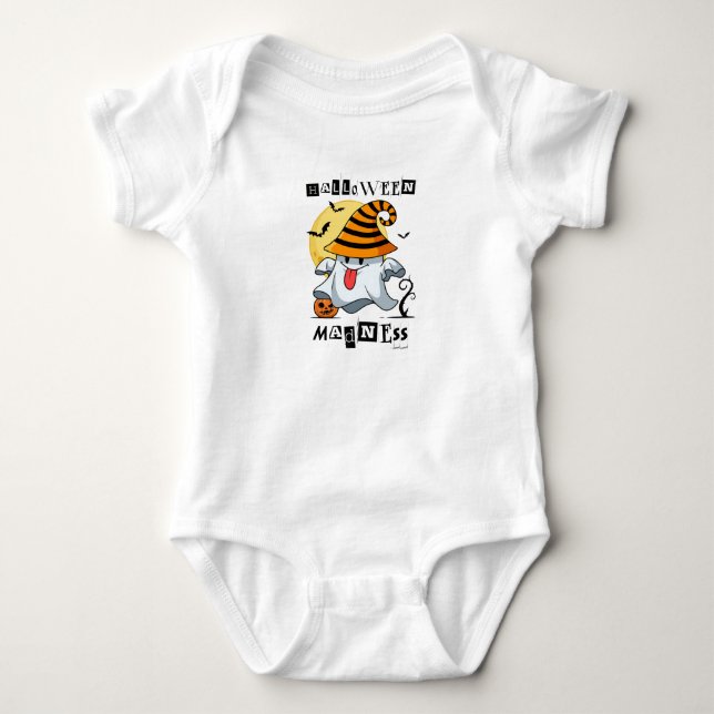 Camiseta do Halloween loucura  (Frente)