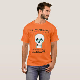 Camiseta do Halloween Sad Skull