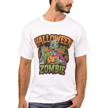 Camiseta do Halloween Zombie