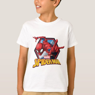 Camiseta do Homem-Aranha para Crianças - Gráfico d