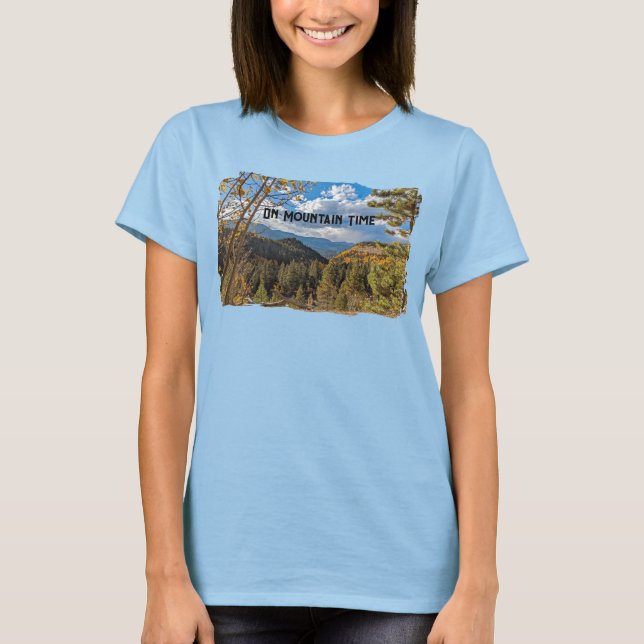 Camiseta do Horário das Montanhas (Frente)