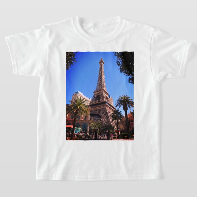 Camiseta do Hotel Las Vegas e do Casino Kids em Pa (Postura )