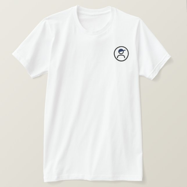Camiseta do Ícone da Zazzle (Frente do Design)