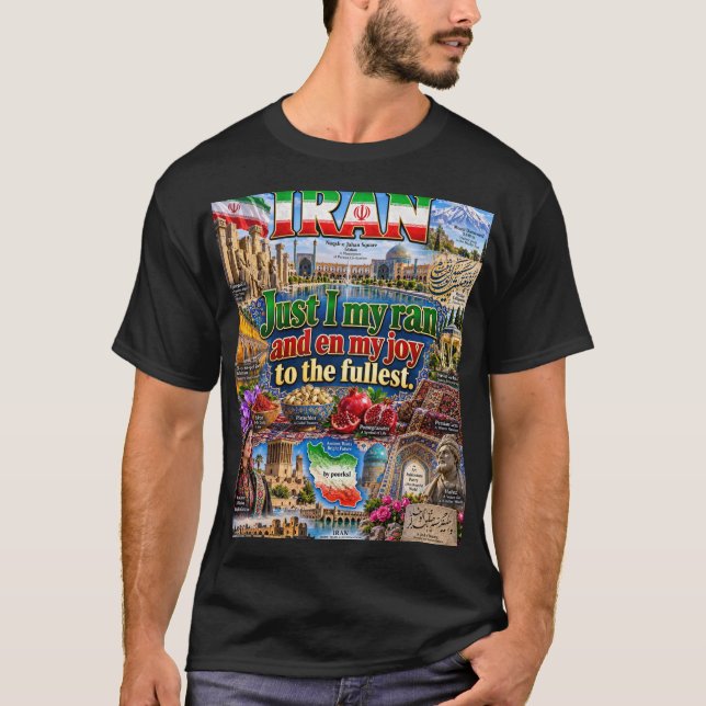 Camiseta do Irã (Frente)
