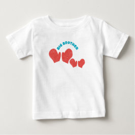 Camiseta do Irmão Mais Velho - Tema de Luvas Verme