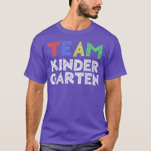 Camiseta Do Jardim De Infância De Volta À Camisa D
