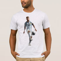 Camiseta do Jogador de Futebol da Argentina | Pres