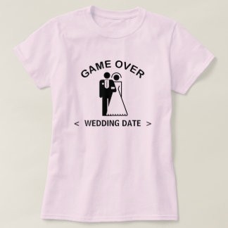Camiseta do Jogo (Data de Casamento)
