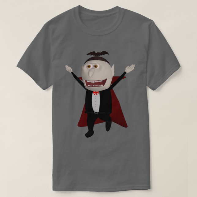 Camiseta do Johnny Vampiro (Frente do Design)