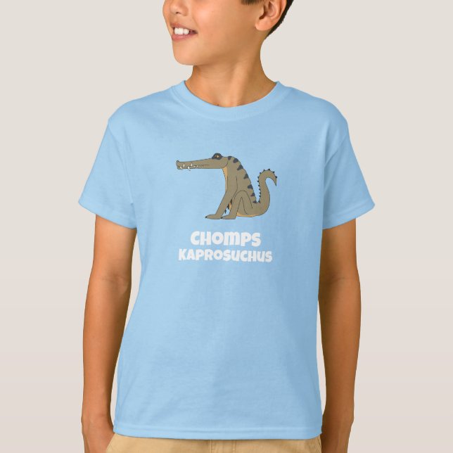 Camiseta do Kaprosuchus Chomps (Frente)