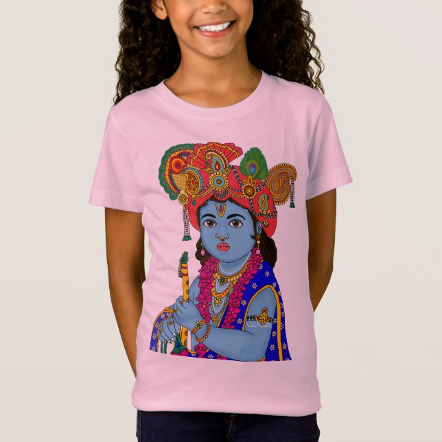 Camiseta do Krishna Criança (Frente)