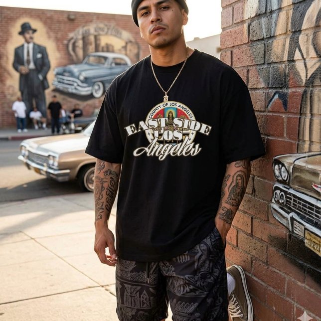 Camiseta do Lado Leste de Los Angeles (East Side Los Angeles tshirt)