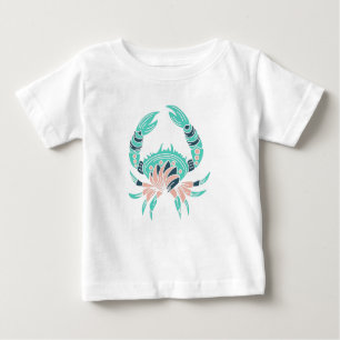 Camiseta do Lago Aquamarine Crab Ocean Lover