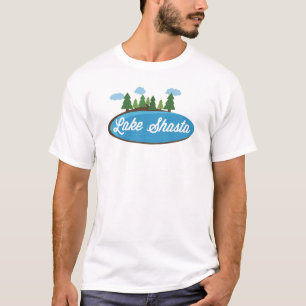 Camiseta do lago Shasta - Natureza Cuta