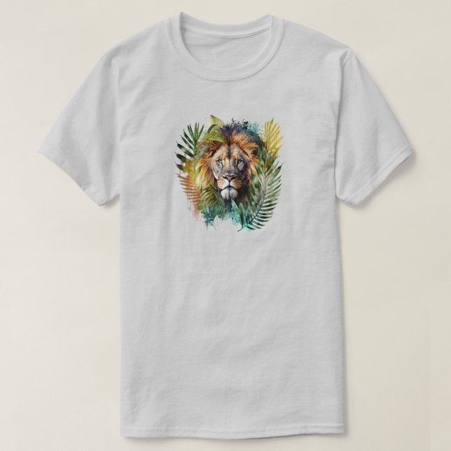 Camiseta do Leão (Frente do Design)