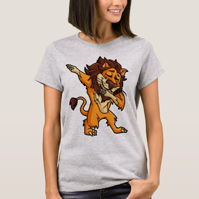 Camiseta do Leão Dabbing (Frente)