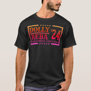 Camiseta Do-lly Reba'24 Torne o Rico Americano Novamente Ap