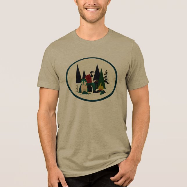 Camiseta do Lobo Acessível  (Frente)