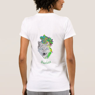 Camiseta do lobo destemido