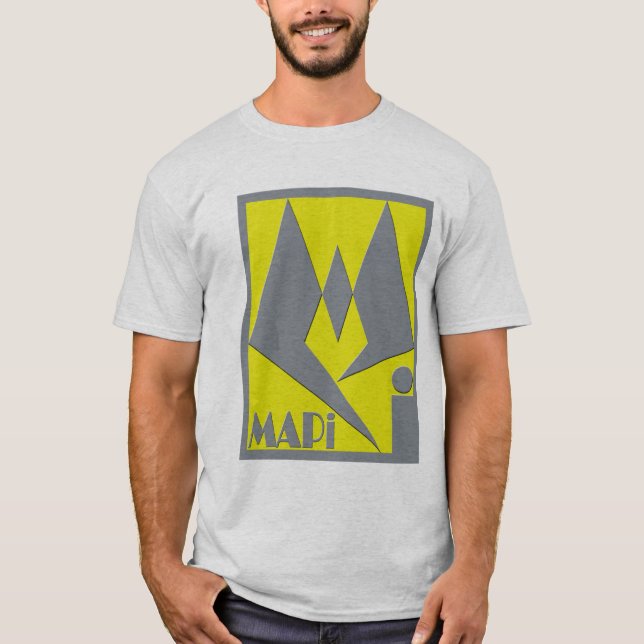 Camiseta do Logotipo da MAPi Design 4a (Frente)
