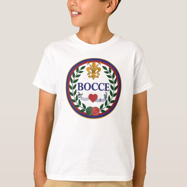 Camiseta do logotipo do Boy Bocce (Frente)