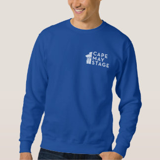 Camiseta do logotipo do Palco Cape May em azul