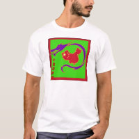 Camiseta do logotipo do Partido Nacional Chinês