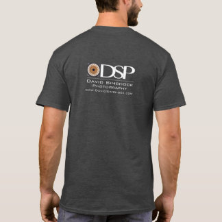 Camiseta do logotipo DSP (logotipo da frente do ce