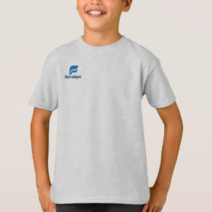 Camiseta do logotipo infantil