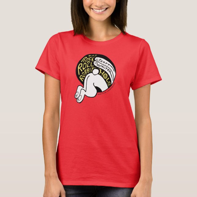 Camiseta do logotipo Rabbit Hole (Frente)