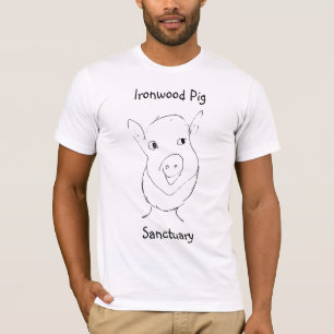 Camiseta do Logotipo Santuário de Pinheiro Ironwoo