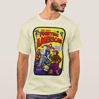 Camiseta do Lutador Americano dos Anos 1950